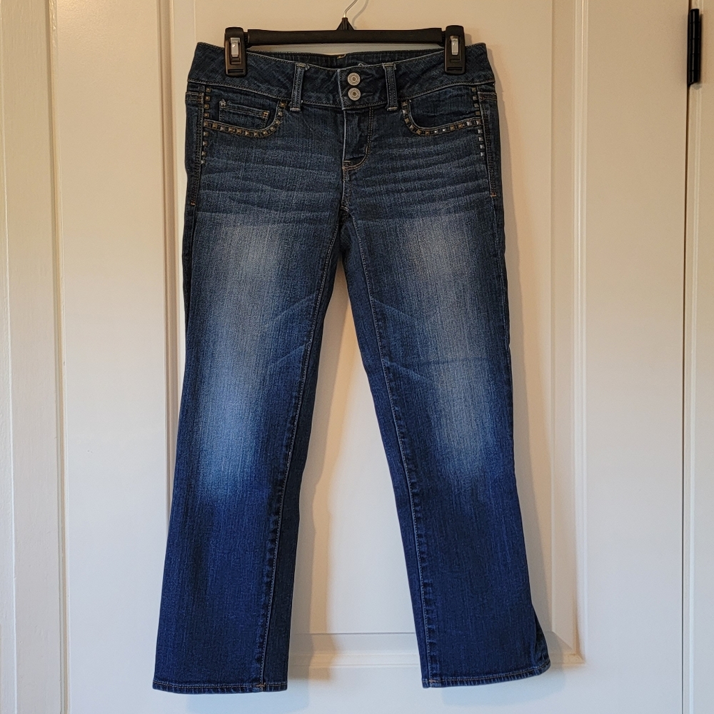EUC American Eagle Cropped Jeans  4